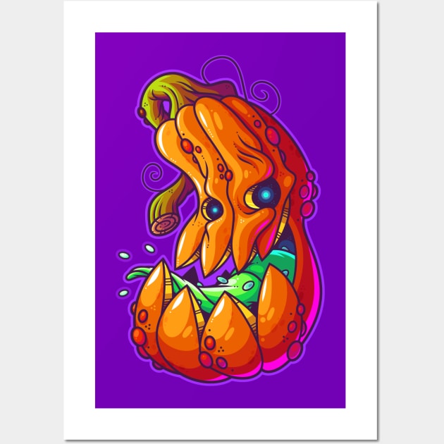 Pumpkin 3 Wall Art by ArtisticDyslexia